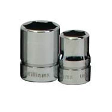 Williams Socket, 1 3/8 Inch OAL, 3/8 Inch Dr, 15/16 Inch Size, JHWB-630 JHWB-630